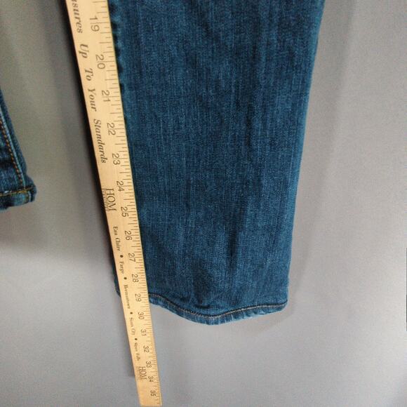 Kut From the Kloth Jeans Womens 8 Short Blue Karen Baby Bootcut Stretch - Picture 6 of 8